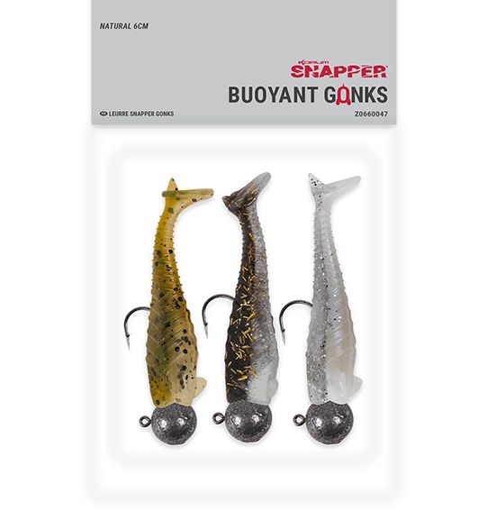 Korum Snapper Buoyant Gonks 9cm Ready Rigged
